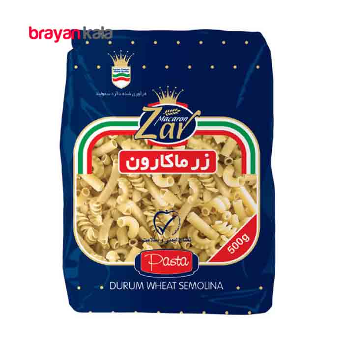 عکس اصلی ماکارونی میکس زر ماکارون - 500 گرم